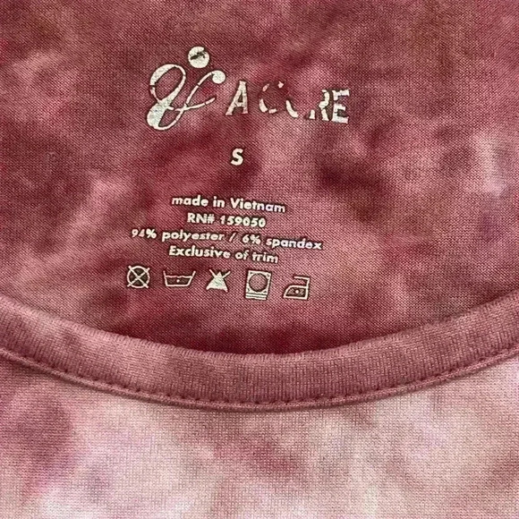Acore workout crewneck sleeveless top with flapped back S/M - Picture 5 of 8